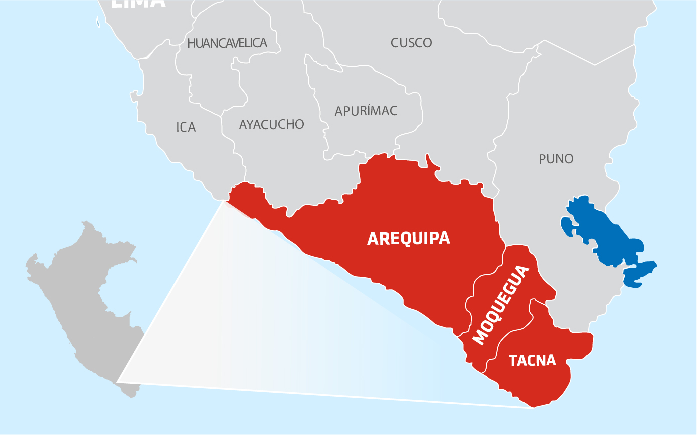 Distribución Gas Natural en Arequipa, Moquegua y Tacna